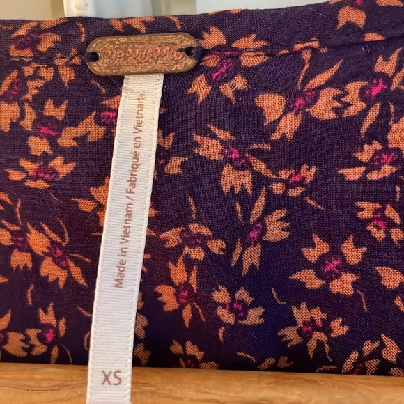 FREE PEOPLE one fine day floral babydoll - Picture 6 of 10